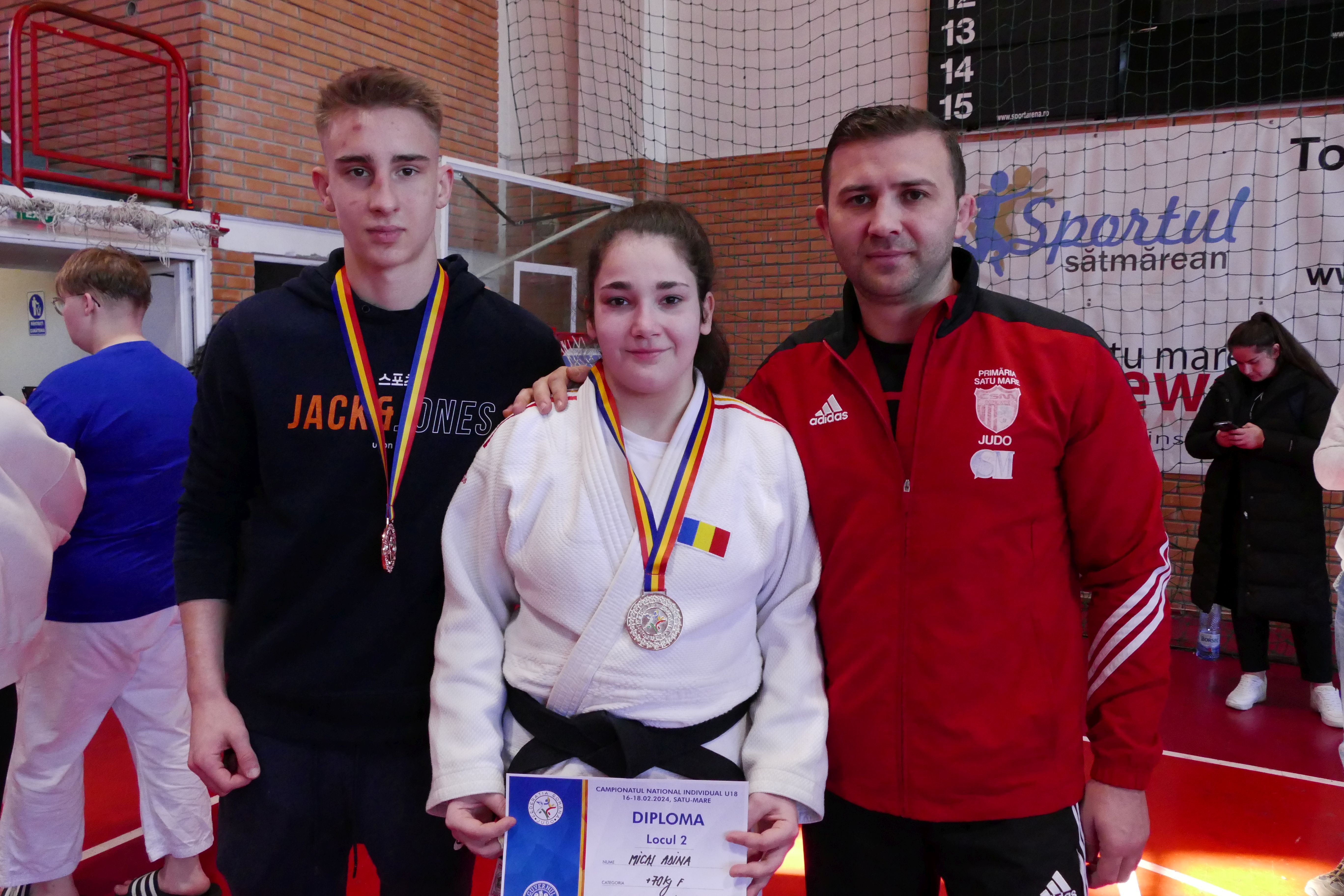 Medalii pentru sătmărenii Adina Micaș și Dragoș Polgar la Naționalele U18